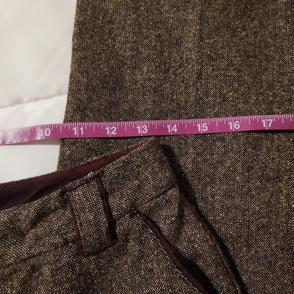 EUC Eddie Bauer lined wool cuffed trouser pants, size 2 - Picture 4 of 14